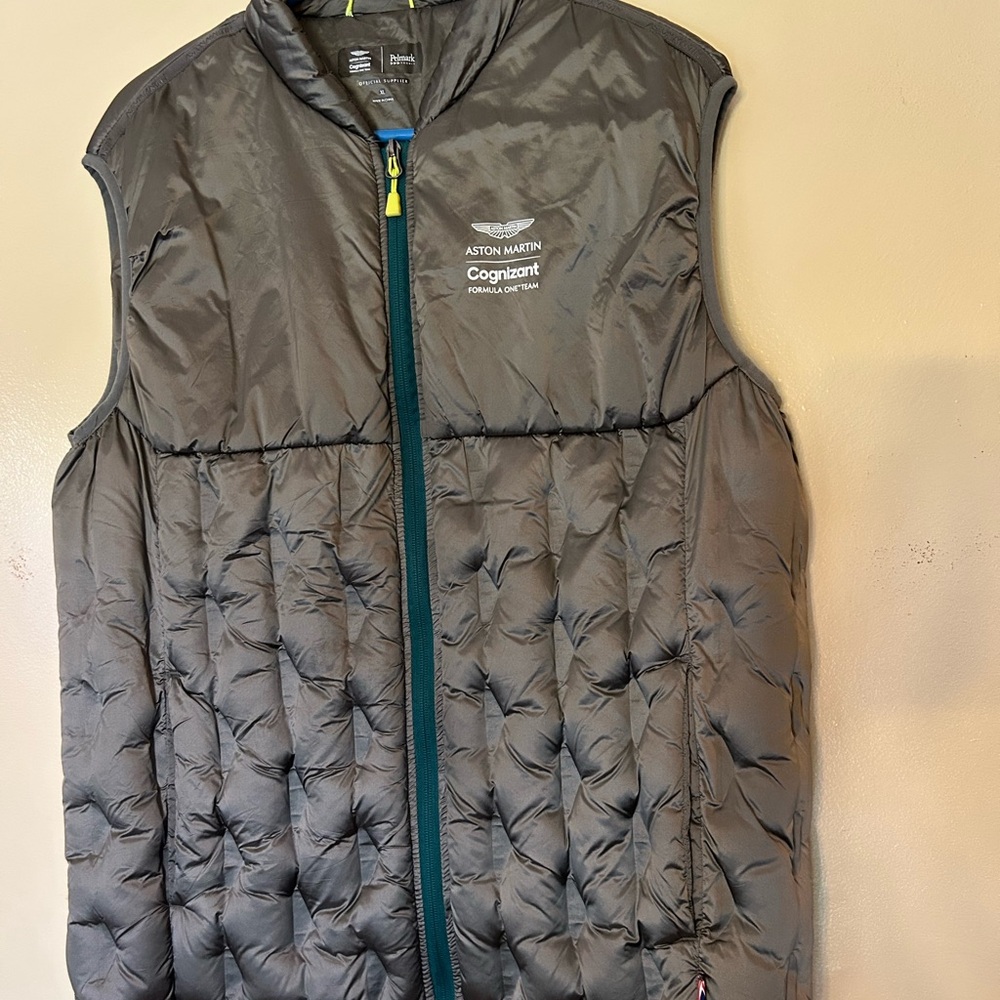 Men's Gray Puffer Vest